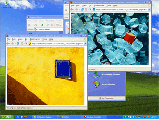 Efficiently manage windows by closing, minimizing, and restoring window thumbnails.